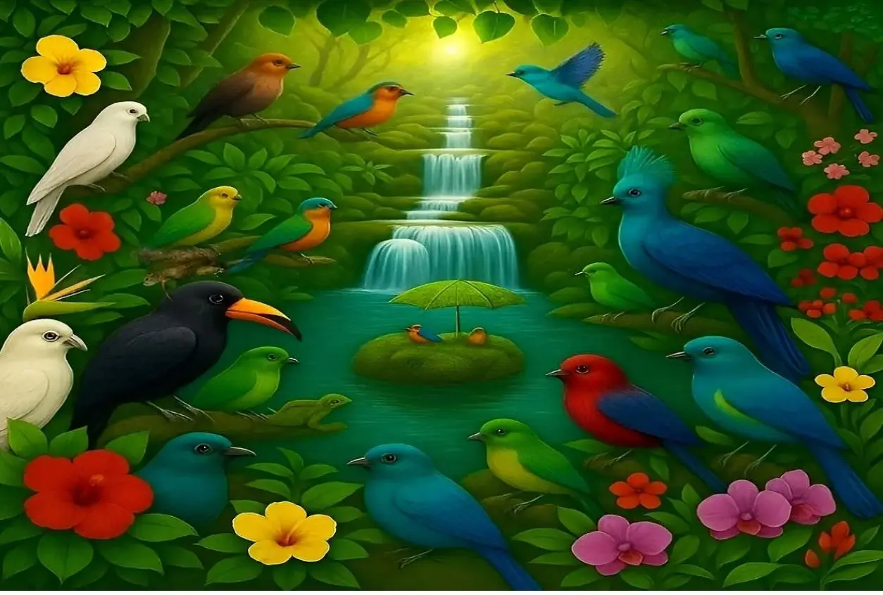 بازی فکری: انقدر تیزبین و با دقت هستی که تو ۶ ثانیه سنجاب و پیدا کنی؟