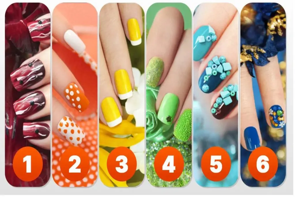 تست شخصیت شناسی : با انتخاب یک طرح ناخن بفهمید  مردم عاشق کدوم ویژگی های شما میشن!