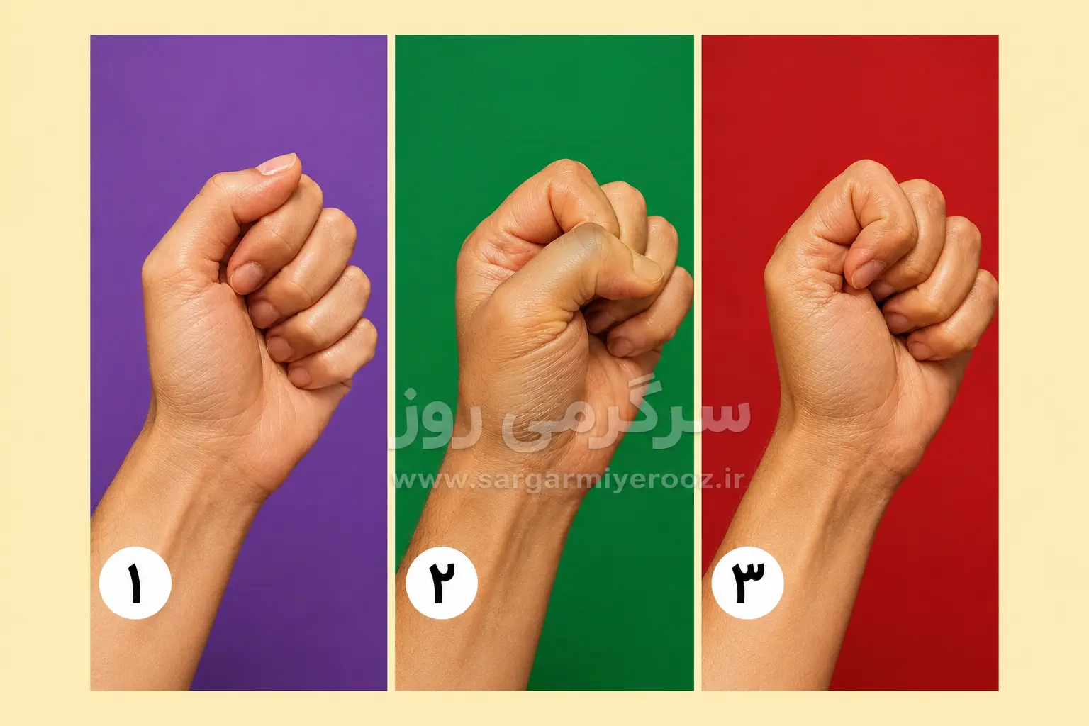 تست شخصیت شناسی | دستت را مشت کن و ببین شخصیت واقعی‌ات به کدام گروه نزدیک‌تر است