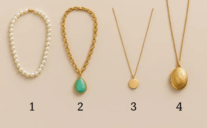 تست شخصیت شناسی : بگویید کدام گردنبند را انتخاب می‌ کنید تا ویژگی شخصیتی شما را آشکار کنیم!