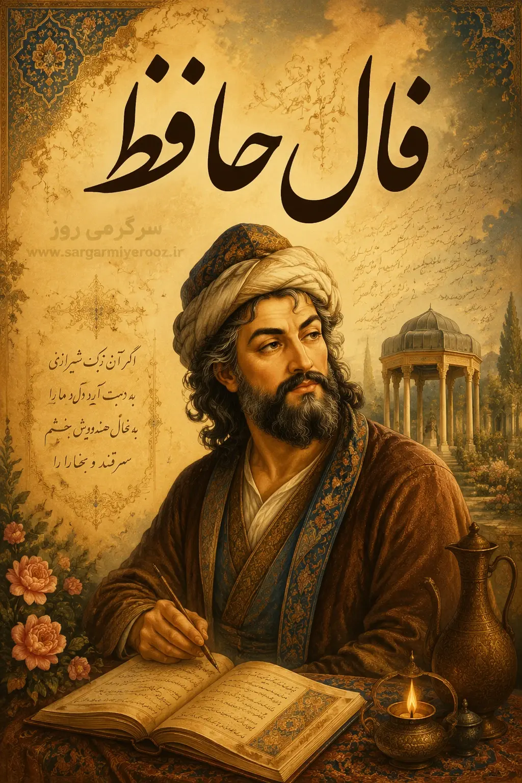 فال حافظ امروز | فال حافظ اصلی شنبه 2 خرداد ماه