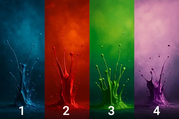 تست شخصیت شناسی : یک رنگ انتخاب کنید تا بگوییم درونی‌ ترین احساسات‌ تان چه هستند!