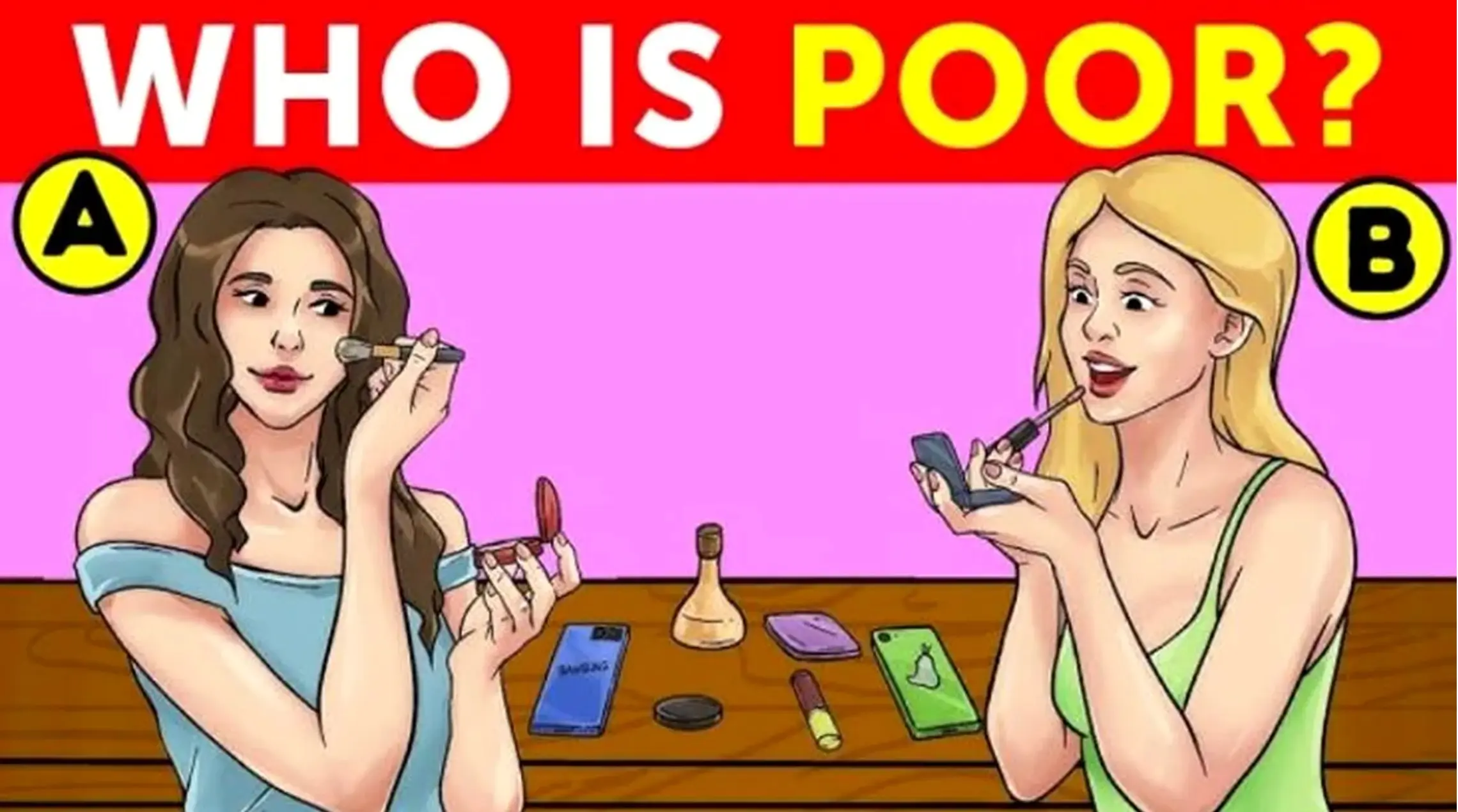 بازی فکری: فقط اوناییکه دوستای پوآرو هستن تو 5 ثانیه زن فقیرو پیدا می کنن!