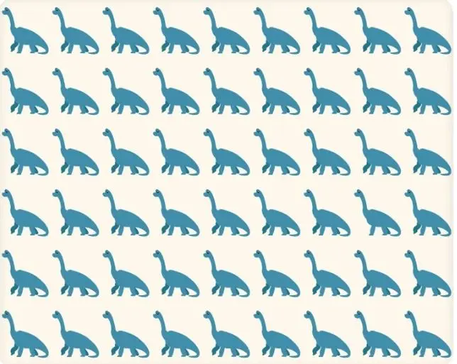 بازی فکری : اگه خیلی نابغه ای دایناسور متفاوت را  تو 6 ثانیه پیدا کن!