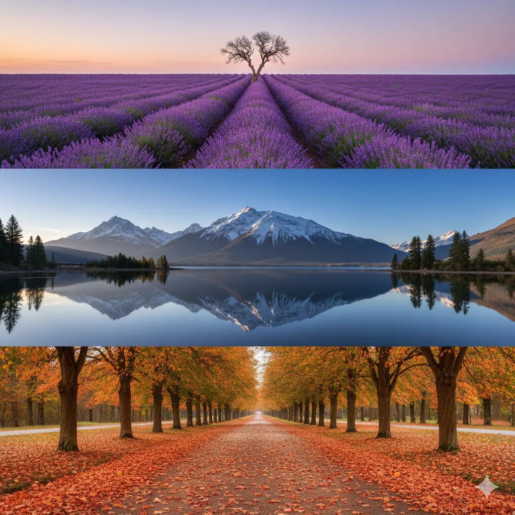 تست شخصیت شناسی: با انتخاب یک چشم انداز بفهمید چگونه گذر زمان و رد میکنید!