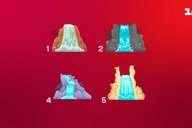 تست شخصیت شناسی : با انتخاب یک آبشار بفهمید چقدر خویشتنداری؟