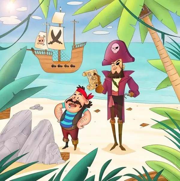 بازی فکری : گنج پنهان شده کجاست؟ اگر چشمان عقابی دارید، در عرض 5 ثانیه بفهمید!