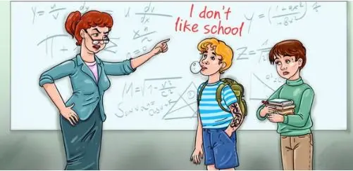 بازی فکری : در ۵ ثانیه بفهمید کی تخته را خط خطی کرده و مطمئن شوید که ضریب هوشی 130 دارید!