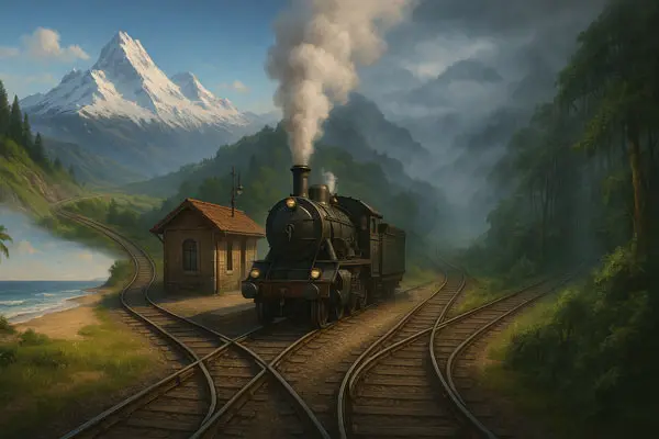 تست شخصیت شناسی : بگویید کدام مقصد قطار را انتخاب می کنید تا بفهمید چقدر از تنهایی می ترسید؟