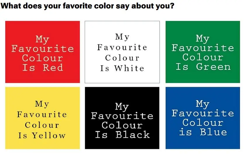 تست شخصیت شناسی | هیچوقت رنگ مورد علاقتو به کسی نگو چون تمام رازهات لو میره