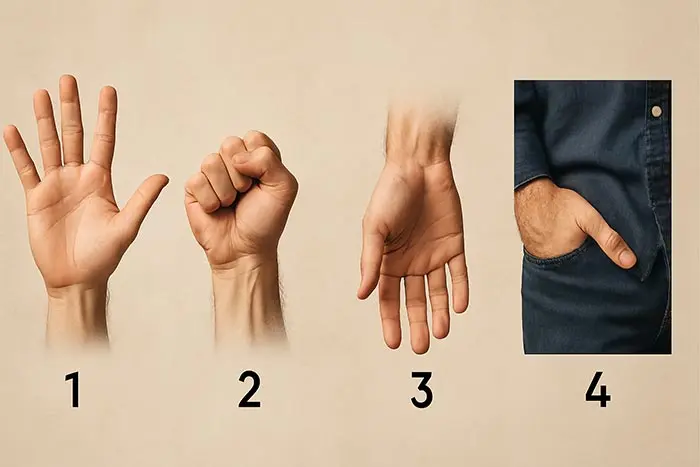 تست شخصیت شناسی : با انتخاب یک دست‌ بفهمید آدم حمایتگری هستید یا نه!