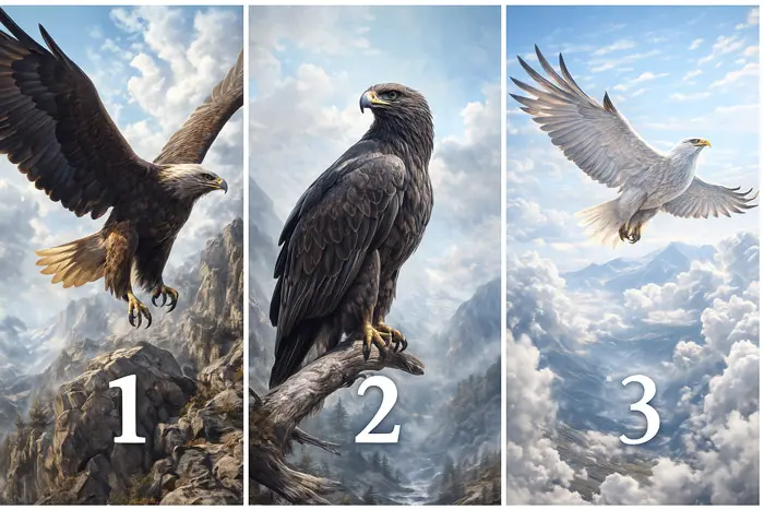 تست شخصیت شناسی : قویترین عقاب را انتخاب کنید تا بفهمید چقدر بلند پروازید!