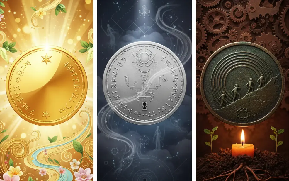 تست شخصیت شناسی : با انتخاب یک سکه بفهمید چقدر در روابط انسانی پیش قدم هستید!