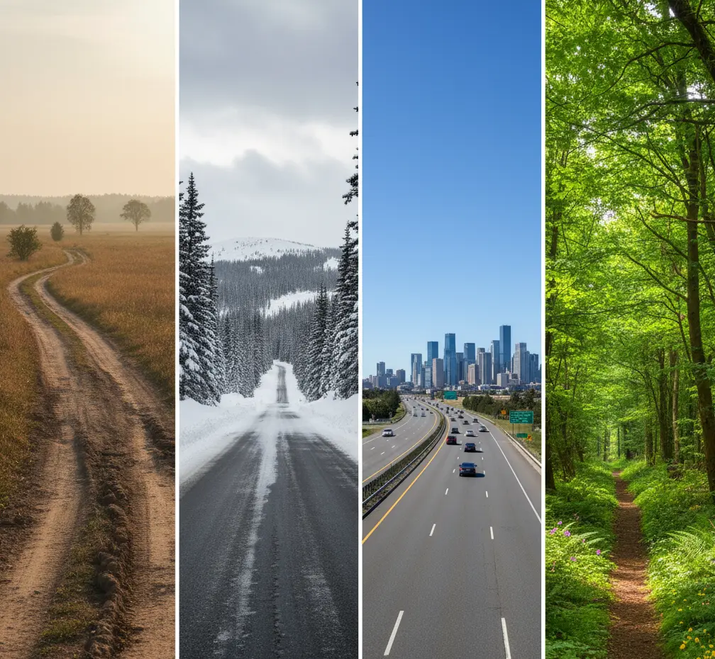 تست شخصیت شناسی :با انتخاب جاده‌ مورد علاقه بفهمید درونت چقدر آشفته است!