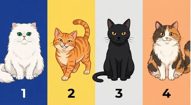 تست شخصیت شناسی : با  انتخاب یک گربه بفهمید چقدر سنگ صبور هستید!