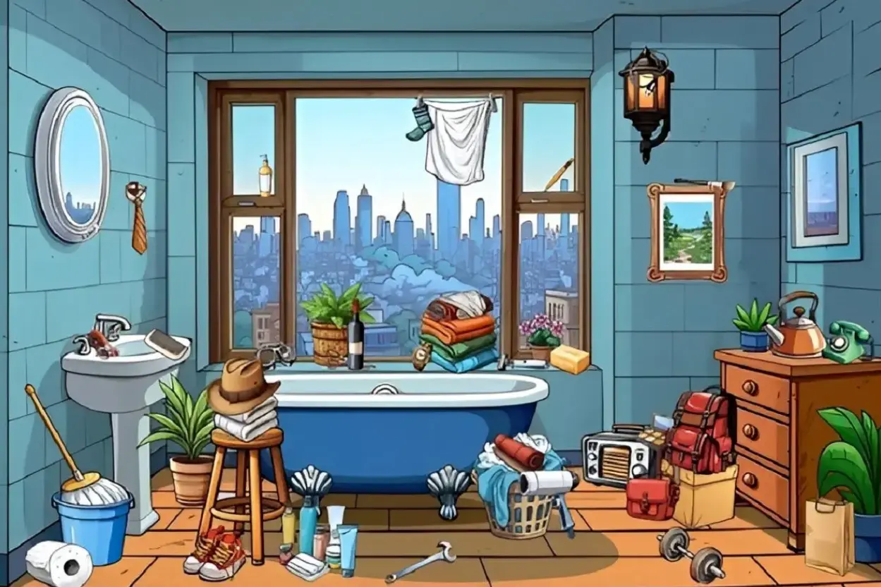 بازی فکری : دستیارای پوآرو بیاید بگید قیچی پنهان شده کجاست؟فقط 6 ثانیه وقت دارید!