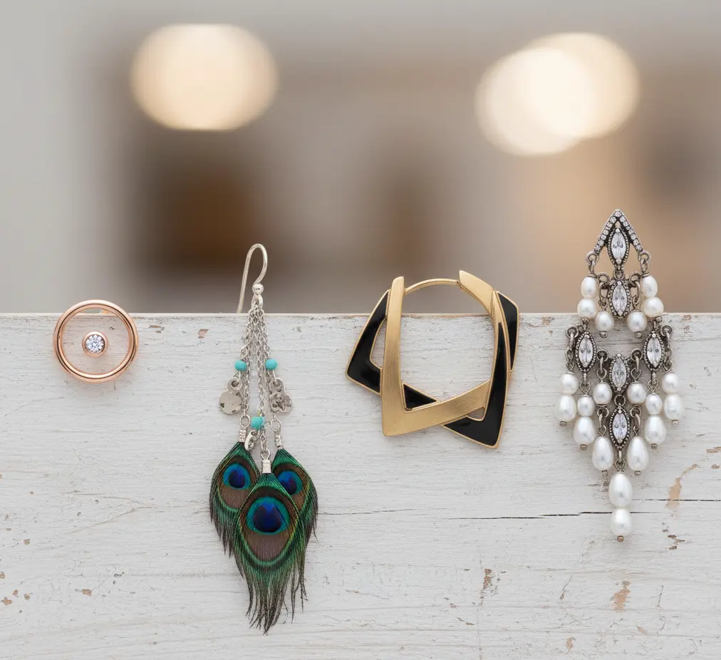 تست شخصیت شناسی : با انتخاب یک گوشواره ویژگی شخصیتی تان را بهتر بشناسید!