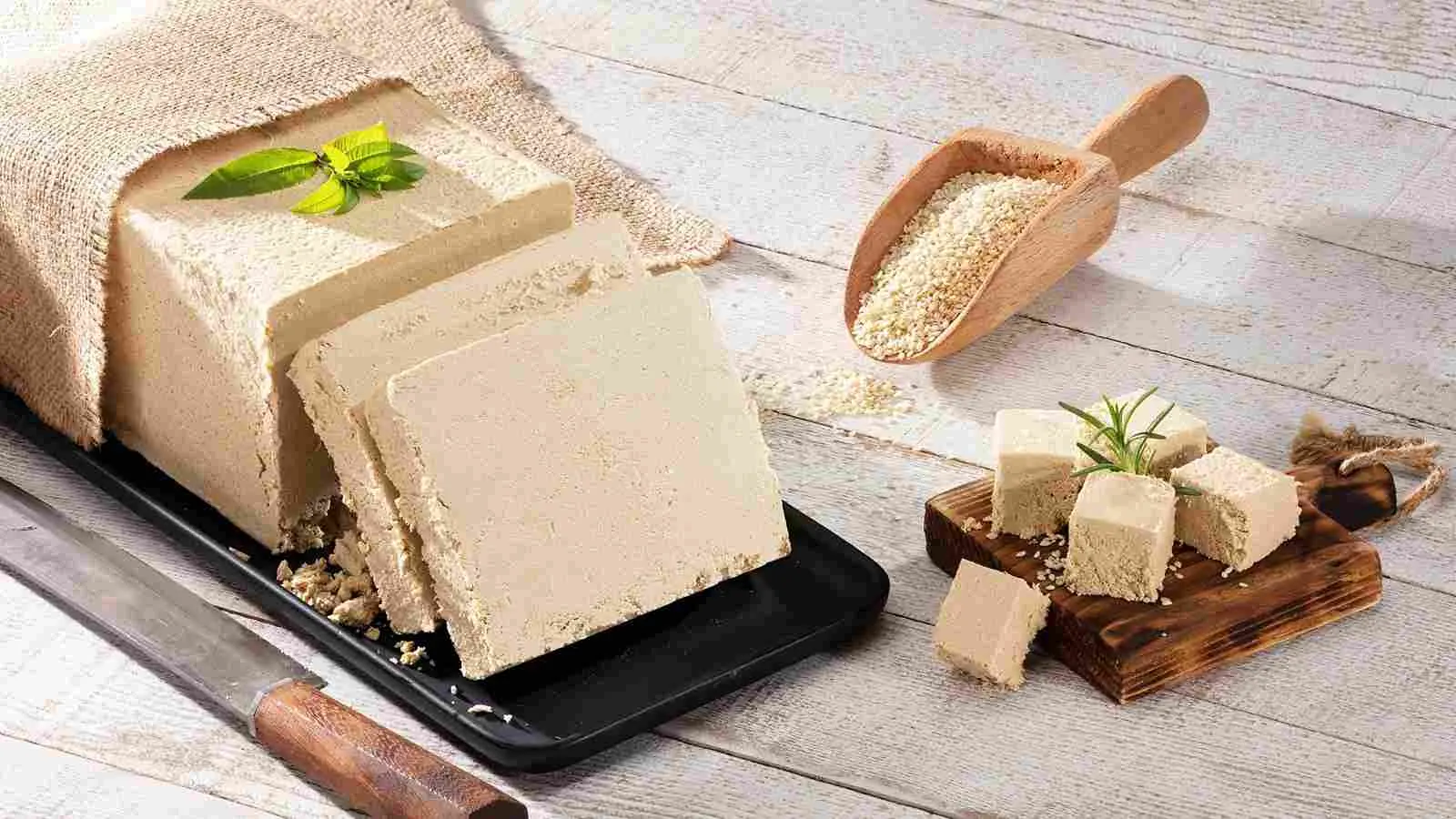 با این روش دیگه حلوا ارده رو از بیرون نمیخری | خودت تو خونه خوشمزه تر و مقوی ترشو درست کن
