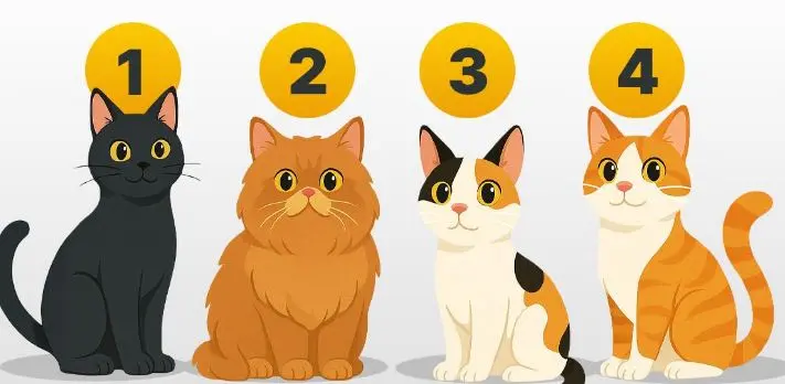 تست شخصیت شناسی : یک گربه را انتخاب کنید تا بفهمید در عشق چه چیزی نیاز دارید!