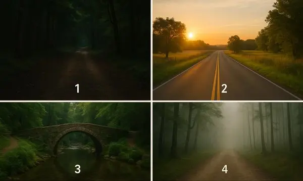 تست شخصیت شناسی : بگویید کدام مسیر را می روید تا بفهمید چقدر درونگرا هستید!