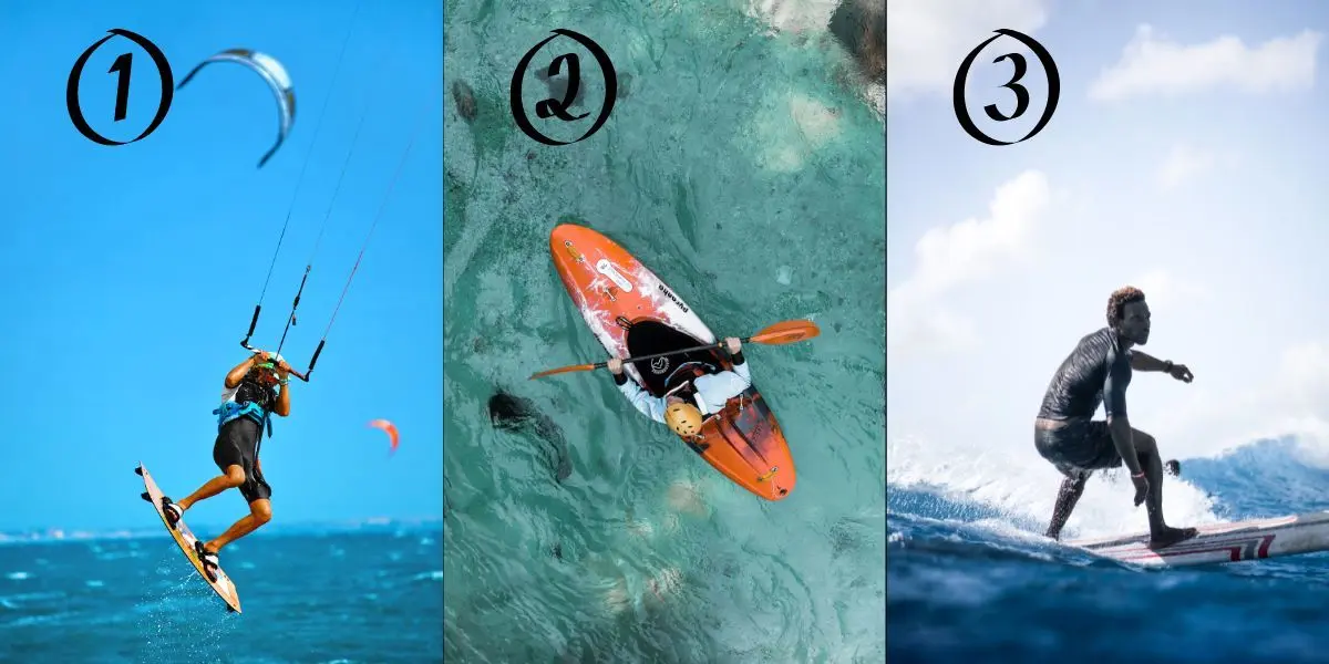 تست شخصیت شناسی | یکی از تفریحات آبی را انتخاب کن تا بگم عشقت آدم حوصله سر بر یا پایه و باحاله؟