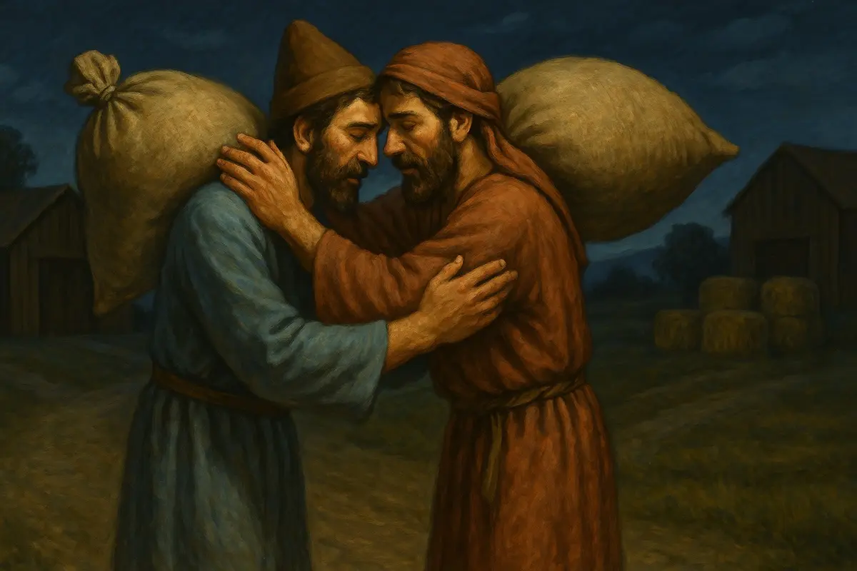 حکایت جذاب راز گندم‌های دو برادر