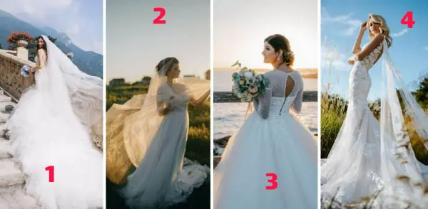 تست شخصیت شناسی | لباس عروس مورد علاقت میگه که چقدر کم رو و خجالتی هستی