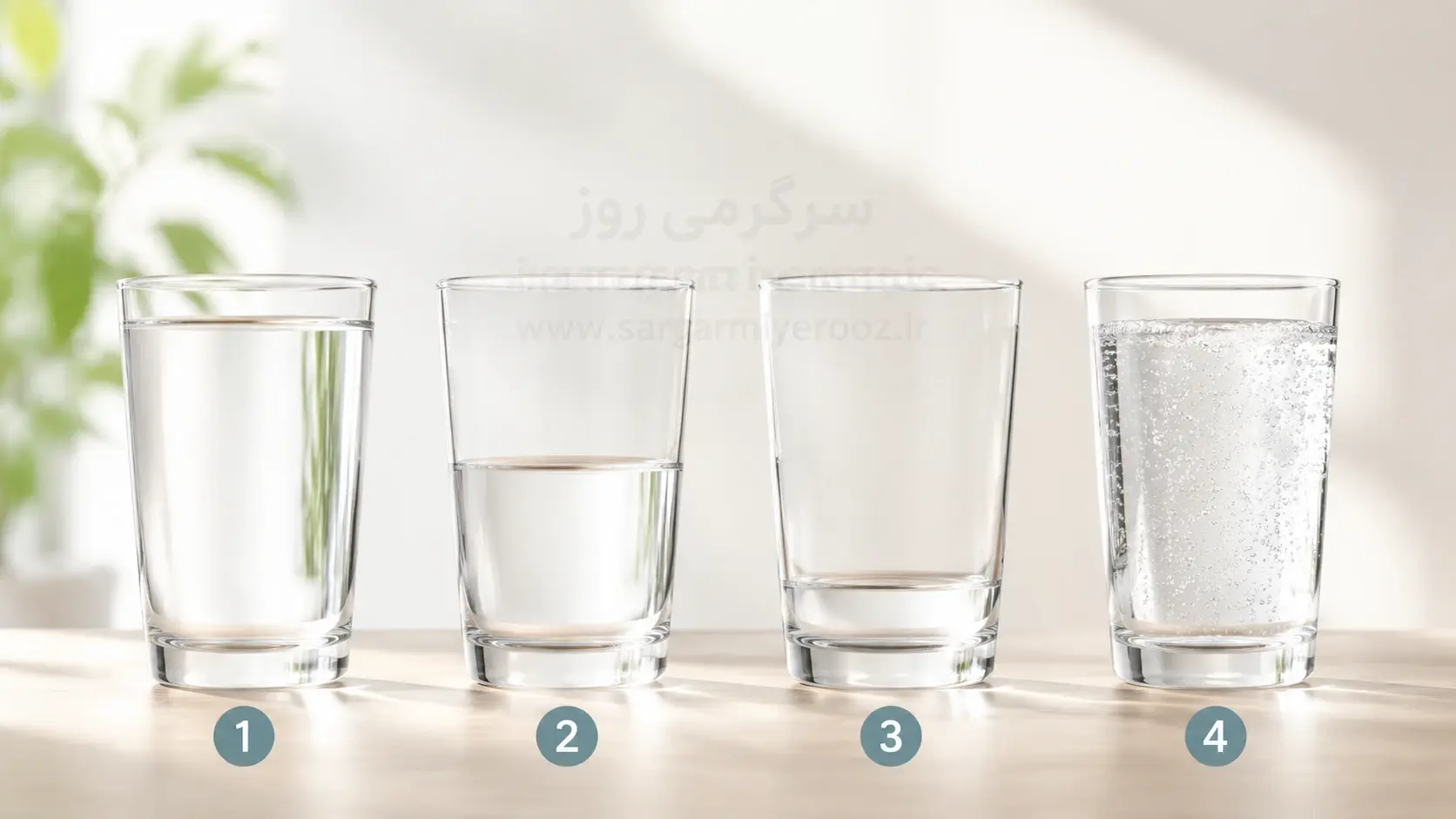 تست روانشناسی دقیق : یک لیوان انتخاب کنید و بفهمید چه چیزی انرژی شما را تخلیه می‌کند