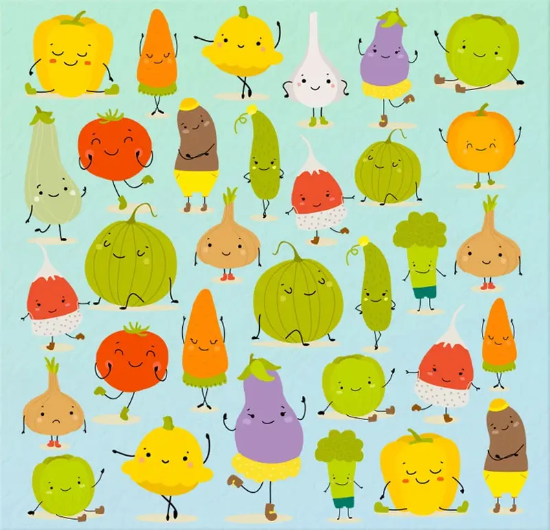 تست هوش | زیر 7 ثانیه سبزی متفاوت را پیدا کن + جواب تست