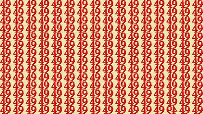 بازی فکری : فقط تیزبین ها تو 5 ثانیه عدد 49 معکوس و پیدا می کنند؟