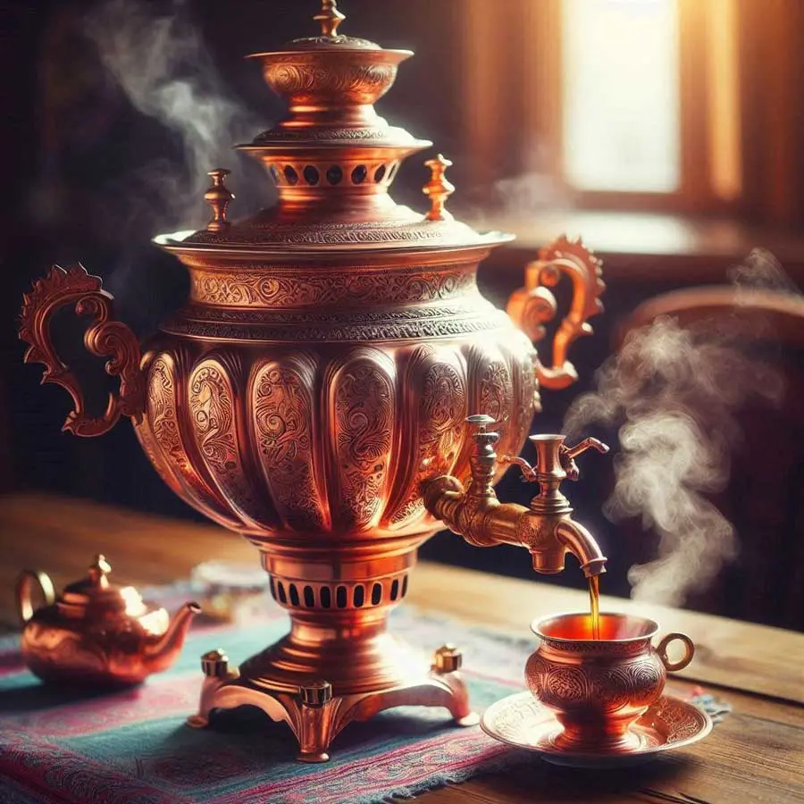  درمان عفونت و تمیز شدن معده با نوشیدن چای داغ در اول صبح