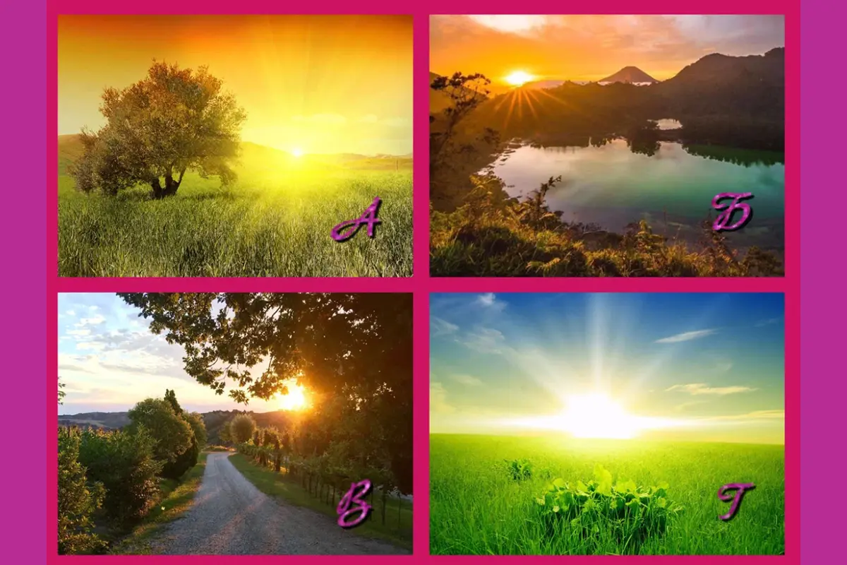 تست روانشناسی | یک منظره نشون میده چقدر آدم خوش شانسی هستی