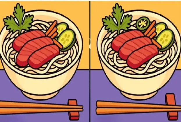 بازی فکری : ۷ ثانیه وقت داری؛ خطای پنهان سالاد رو پیدا کن و رکورد بزن