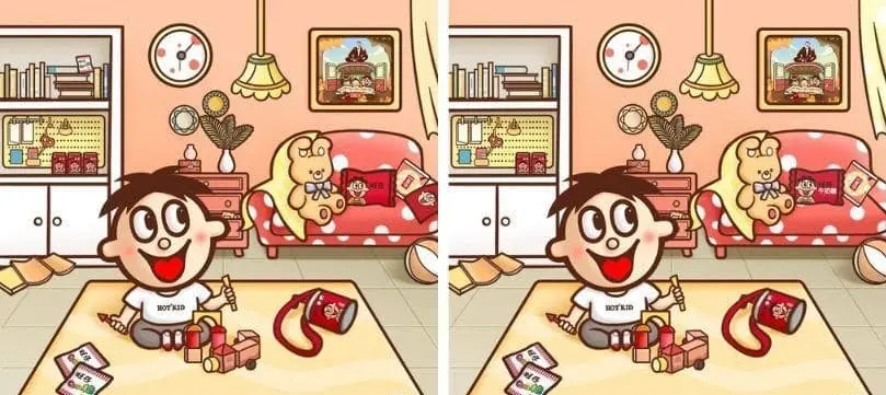 بازی فکری: عقل کل ها بیاید که فقط ۳۷ ثانیه وقت دارید ۷ تفاوت را پیدا کنید!