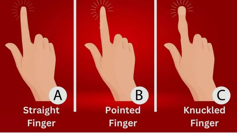 تست شخصیت شناسی | میخوای بدونی عشقت روحیه آروم، خشن، عصبی یا مغروری داره؟ بگو انگشت اشارش چه شکلیه