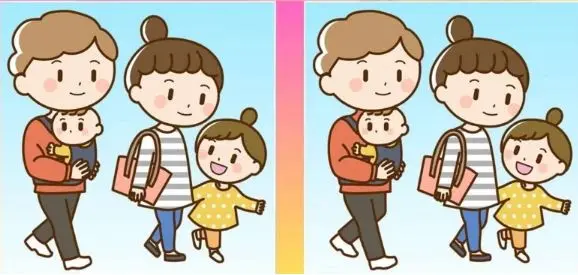 بازی فکری : فقط یک باهوش واقعی تو ۱۷ ثانیه ۳ تفاوت را پیدا می کنند!