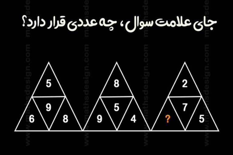 تست هوش | فقط درصد کمی تونستن عددمناسب جای خالی رو پیدا کنند | 1 دقیقه وقت داری