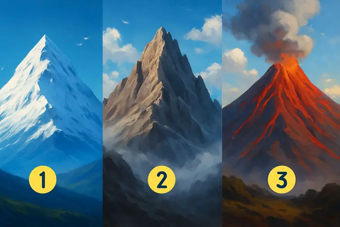 تست شخصیت شناسی : با انتخاب یک قله کوه بفهمید چقدر با اراده هستید!