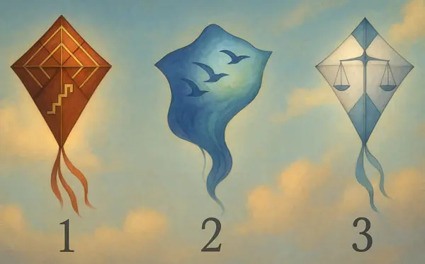 تست شخصیت شناسی : یک بادبادک را انتخاب کنید تا بفهمید چقدر خیال پرداز هستید!