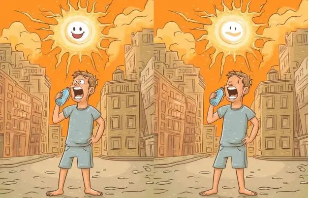 بازی فکری : فقط تیزبین‌ترین افراد می‌توانند هر ۵ تفاوت را در این دو تصویر پیدا کنند