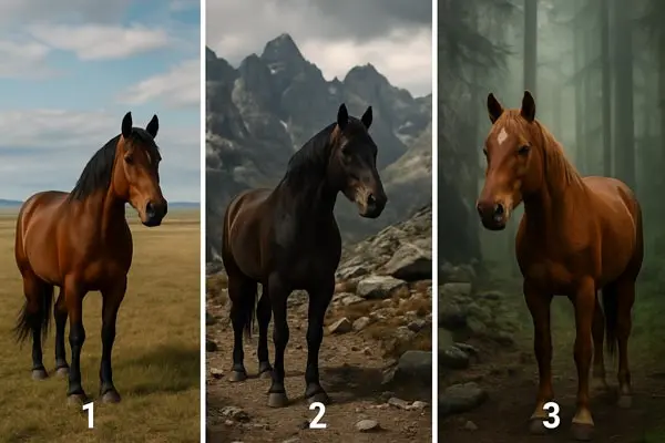 تست شخصیت شناسی : با انتخاب یک اسببفهمید انسان آزاده ای هستید یا نه!