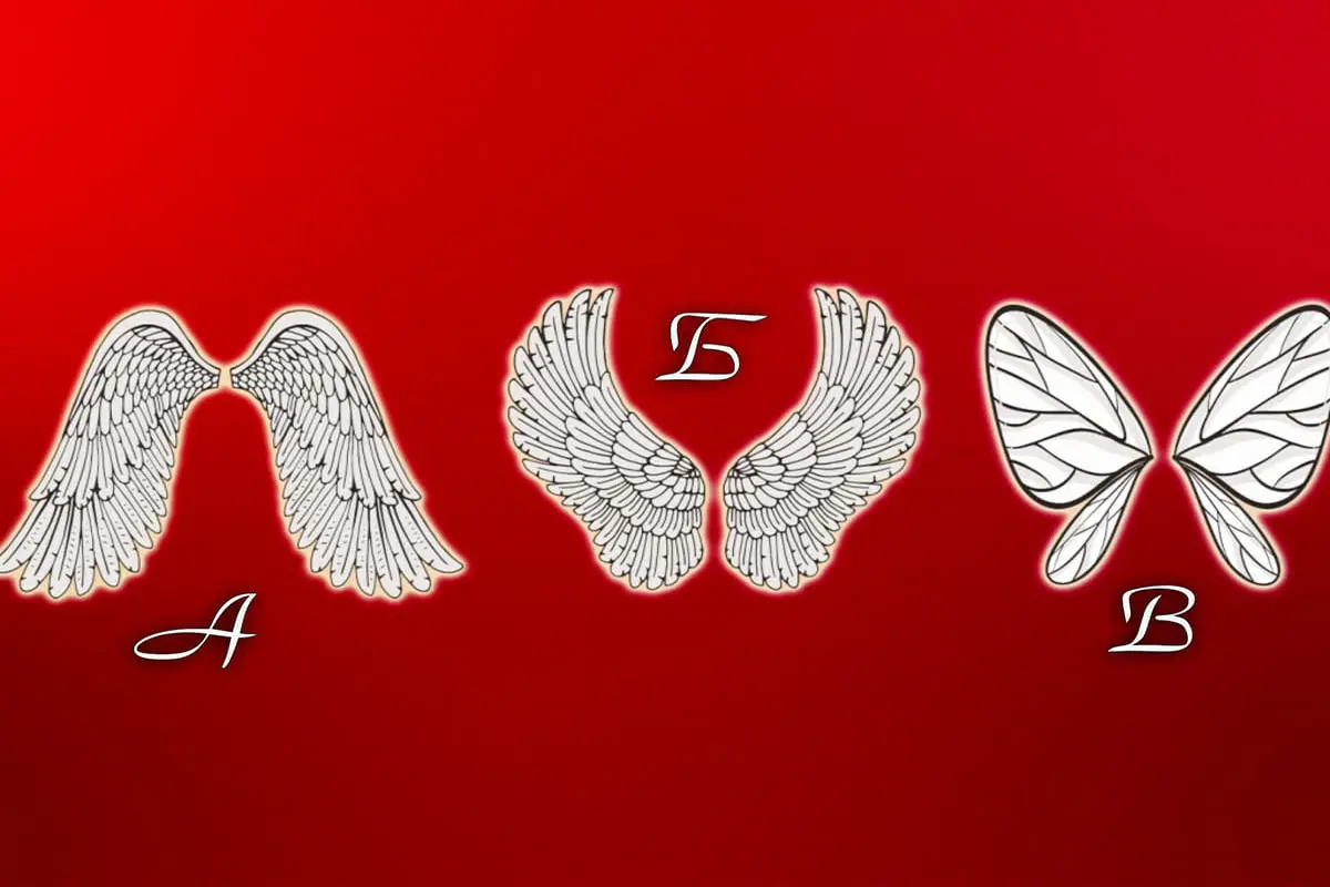 تست شخصیت شناسی | بال فرشته ای که انتخاب میکنی میگه حس های شیطانیت بیشتر هست یا نه