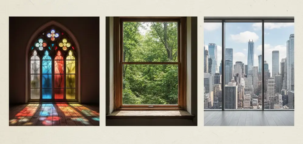 تست شخصیت شناسی : با انتخاب یک پنجره بفهمید روحتان با چه چیزی آرام می شود!