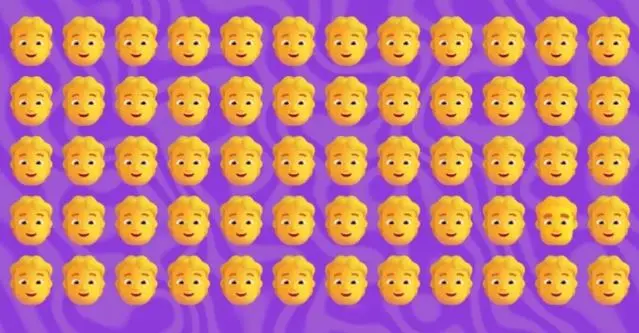 بازی فکری : ضریب هوشی ۱۳۰ به بالا نیاز هست تا چهره متفاوت و تو  ۶ ثانیه پیدا کنید!