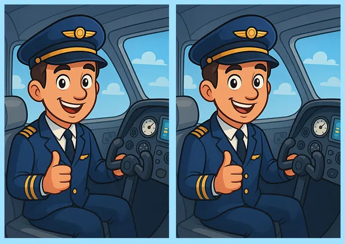 بازی فکری : فقط یه دید عقابیه که تو 6 ثانیه 3 تفاوت تصویر رو پیدا می کنه!