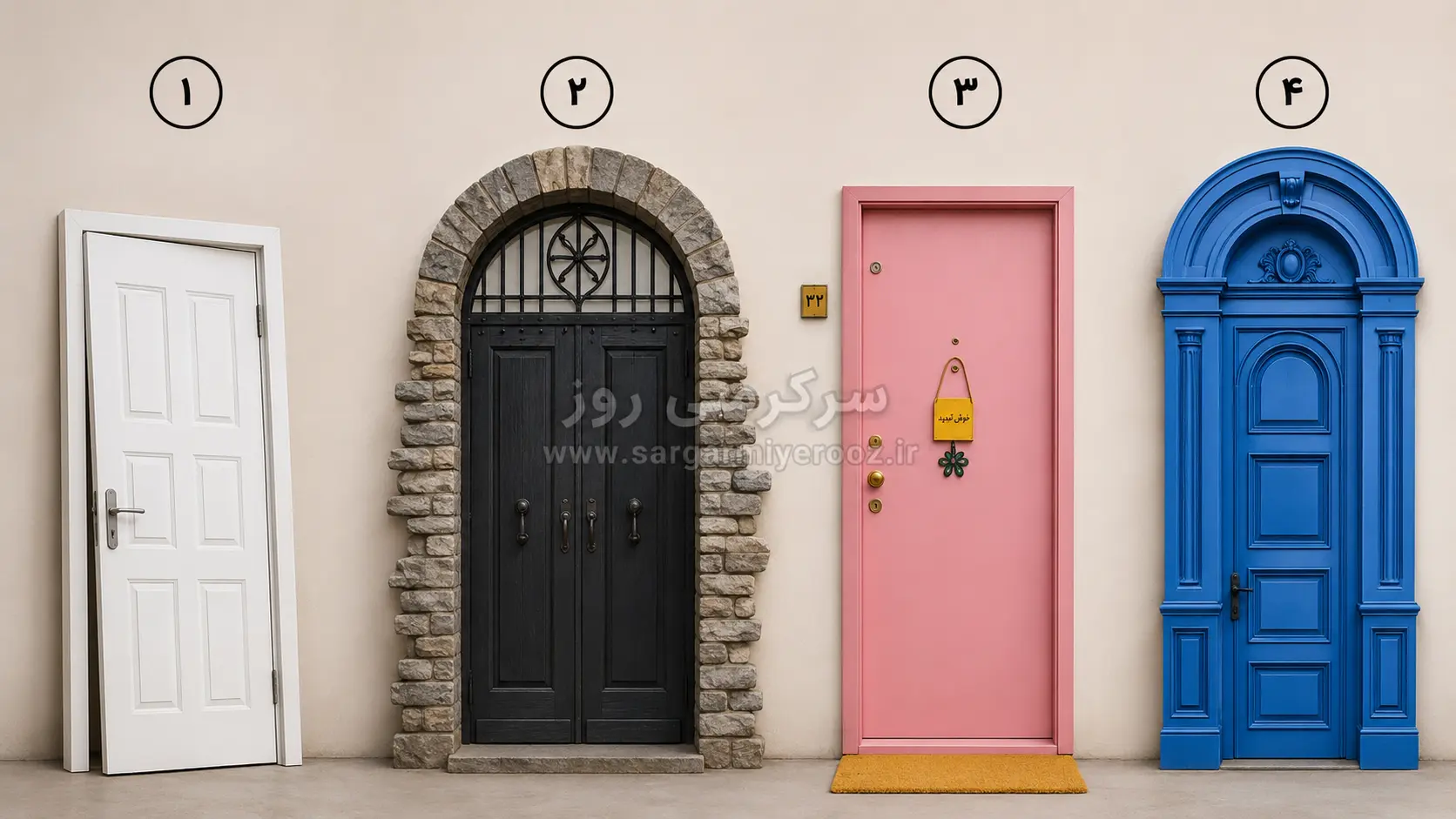 تست شخصیت شناسی | کدام در را باز می‌کنید؟ پاسخ شما می‌گوید چرا هنوز به خواسته واقعی‌تان نرسیده‌اید