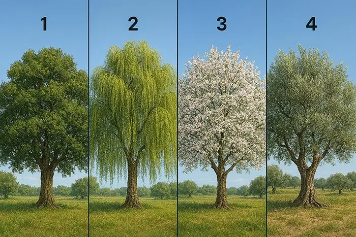 تست شخصیت شناسی : یک درخت را انتخاب کنید تا ویژگی شخصیتی شما را آشکار کنیم!