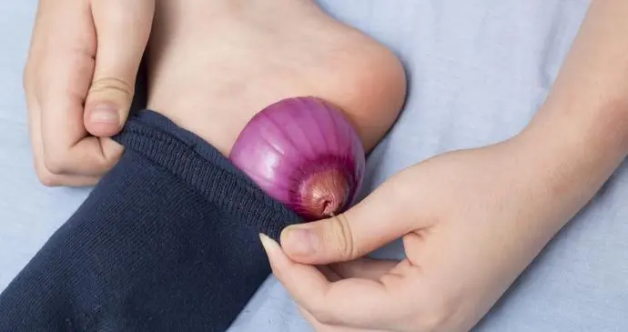 معجزه گذاشتن پیاز در جوراب که کسی به شما نمی گوید