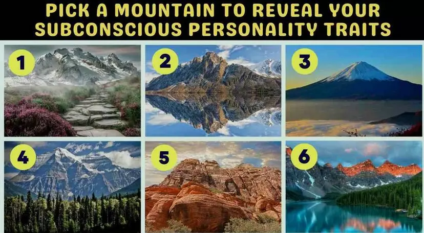 تست شخصیت شناسی | چقدر آدم اهل تفکر و عاقلی هستی؟ یک کوه انتخاب کن