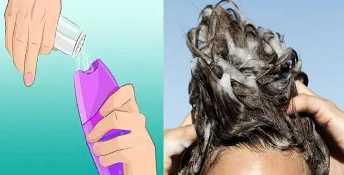 فواید ریختن نمک در شامپو برای مو 